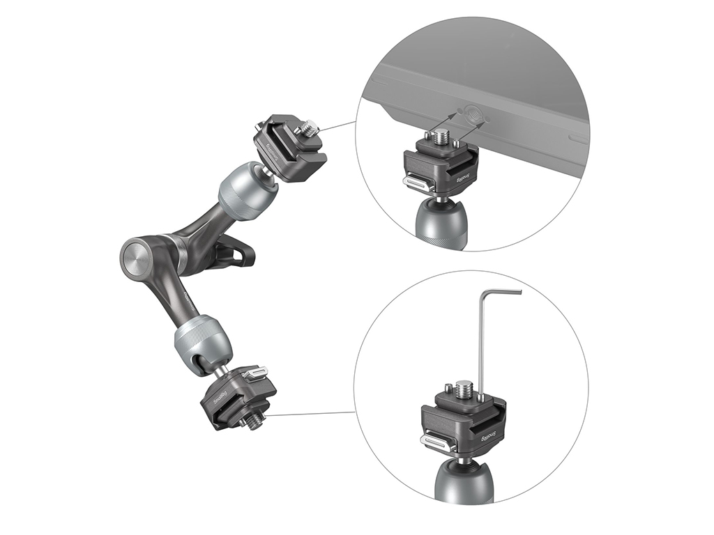 4490 H21 Hawklock Rosette Hızlı Çıkartılabilen Magic Arm