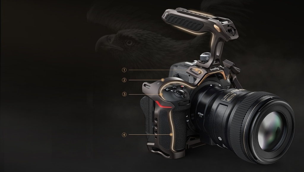 SmallRig 4520 Nikon Z6 III Uyumlu Kafes Kiti