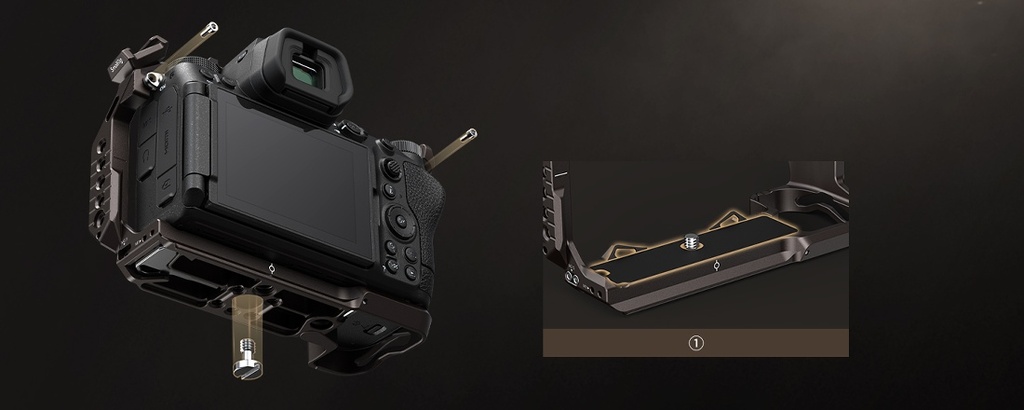 SmallRig 4520 Nikon Z6 III Uyumlu Kafes Kiti