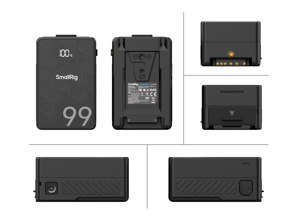 4608 VB99SE 65W 6800 mAh Mini V-Mount Batarya