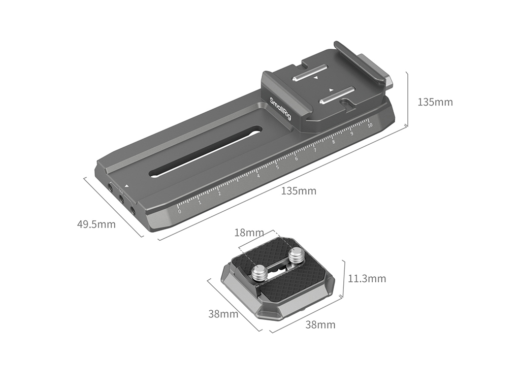 4638 DJI Gimbal Uyumlu Arca Swiss Hızlı Plate