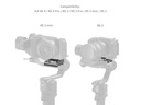 4639 DJI Gimbal için Arca Swiss Hızlı Çıkartma Plakası
