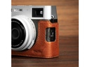4699 Fujifilm X100VI Uyumlu Kahverengi Deri Kılıf