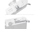 5221 Fujifilm X-Half Uyumlu Gümüş Parmak Grip