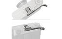 5333 Fujifilm X-Half Uyumlu Koyu Gümüş Parmak Grip