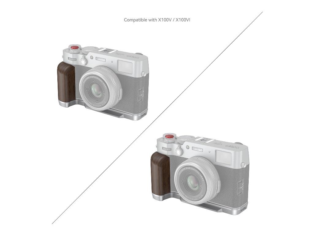 4804 Fujifilm X100VI Uyumlu Gümüş L Braket