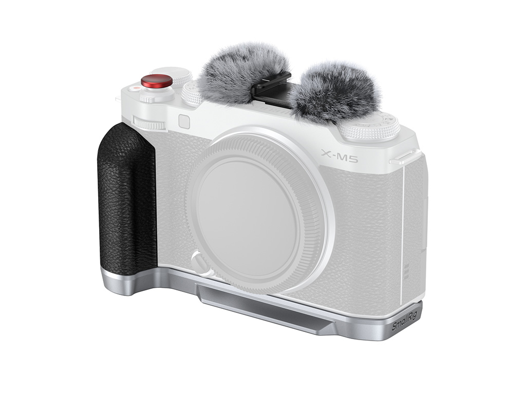 4875 Fujifilm X-M5 Uyumlu Gümüş L Braket