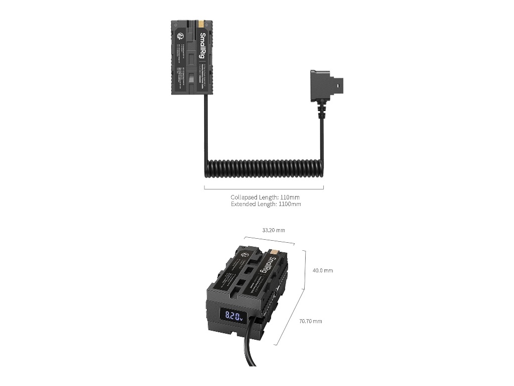 4884 Sony NP-F Serisi D-Tap Dummy Batarya