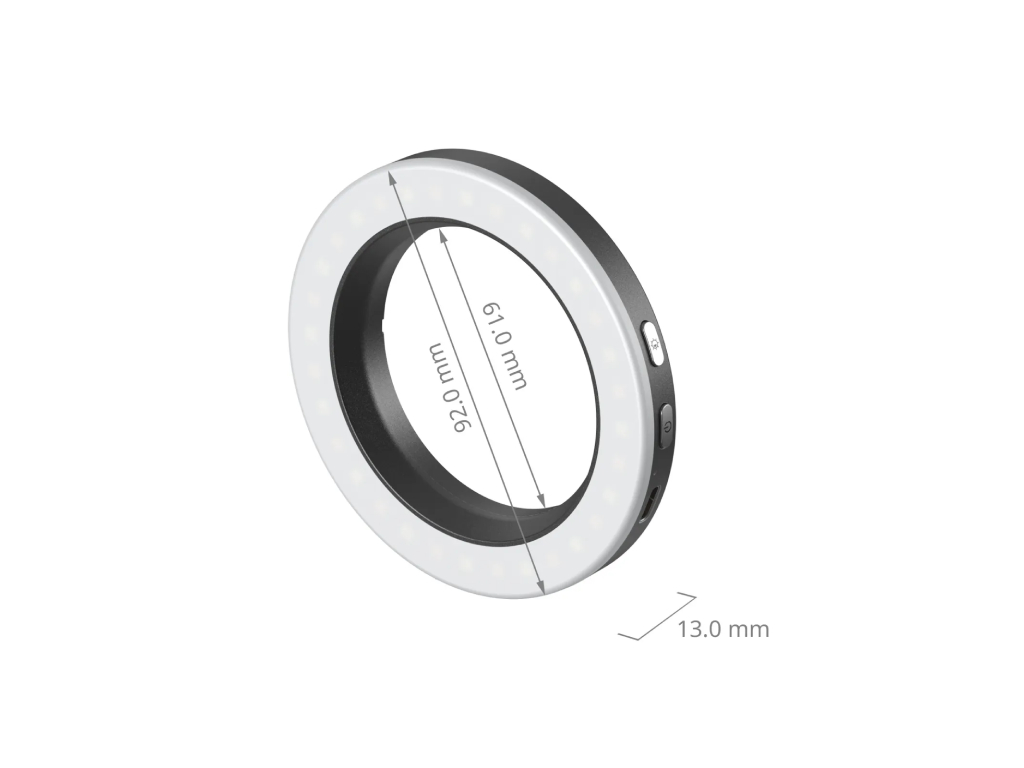 5203 Mobil 67mm Filtre Çaplı Ring Işık
