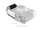 5216 Fujifilm X-Half Uyumlu Gümüş Silikon L Braket