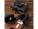 5219 Fujifilm X-Half Uyumlu Siyah Deri Kılıf Çanta ve Askılık