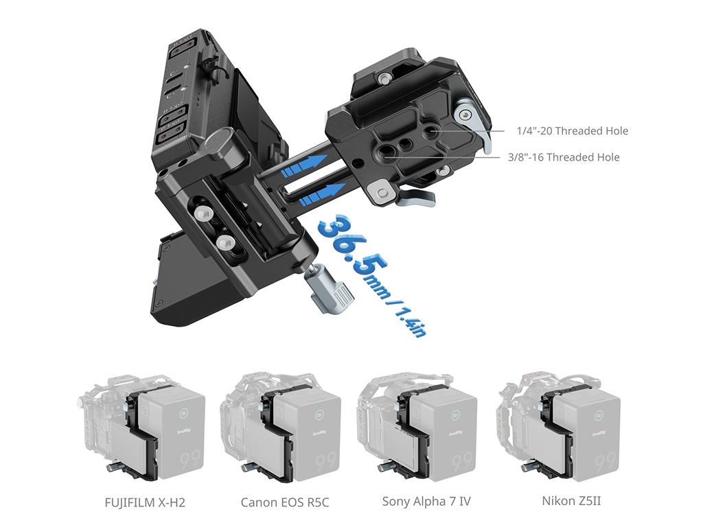 5227 V-Mount Batarya Plakası Kiti