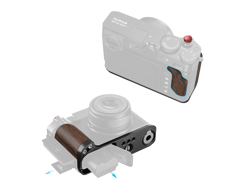 5266 Fujifilm GFX100RF Uyumlu Siyah L Braket