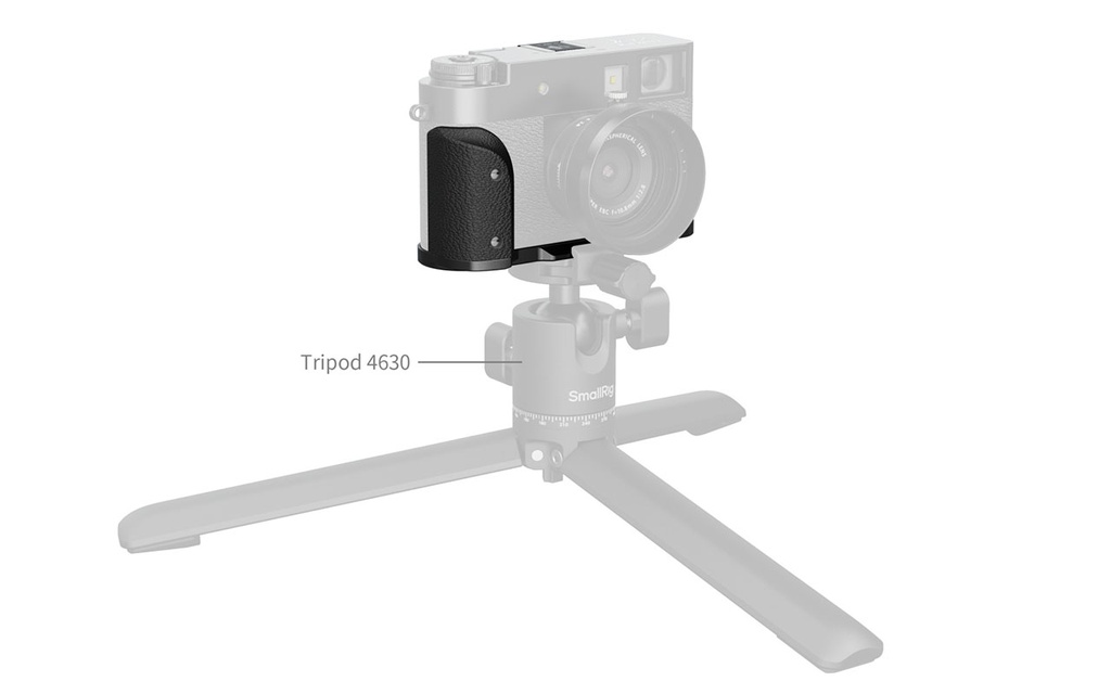 5332 Fujifilm X-Half Uyumlu Siyah Silikon L Braket