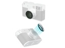 5392 Fujifilm X-Half Uyumlu Gümüş UV Filtre