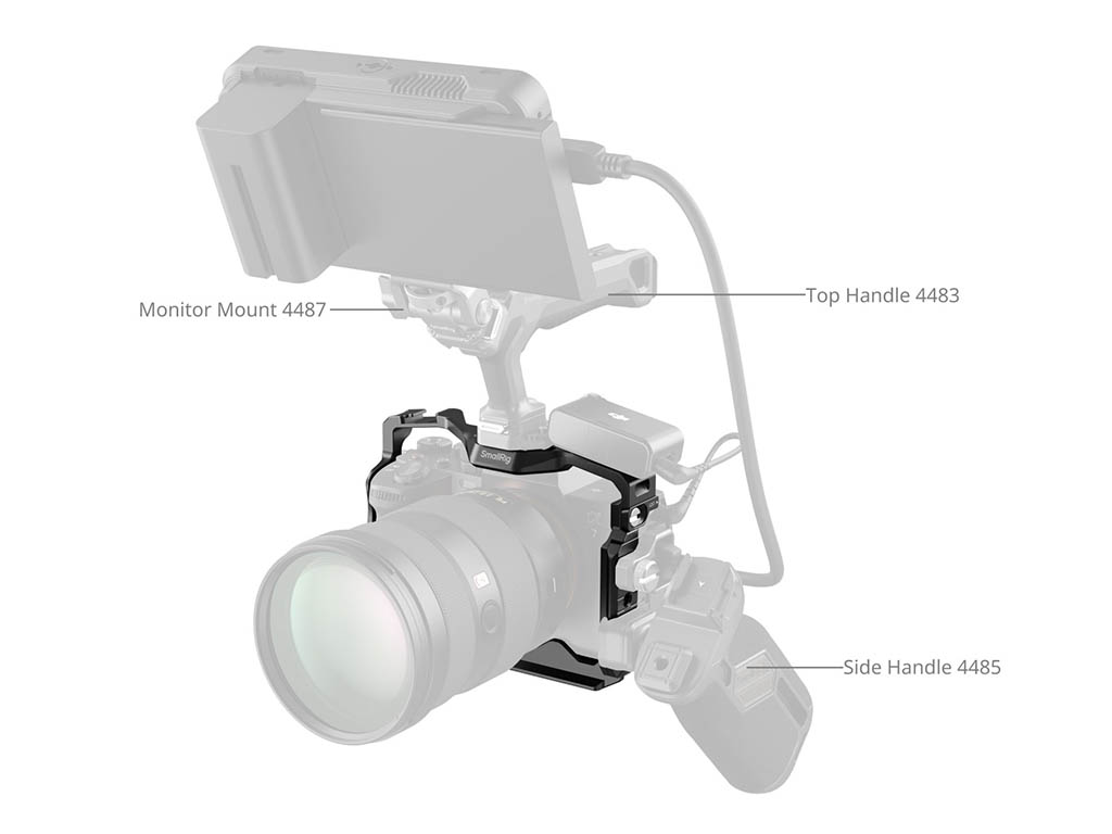 5583 Sony A7R V / A7 IV / A7S III Uyumlu Kafes