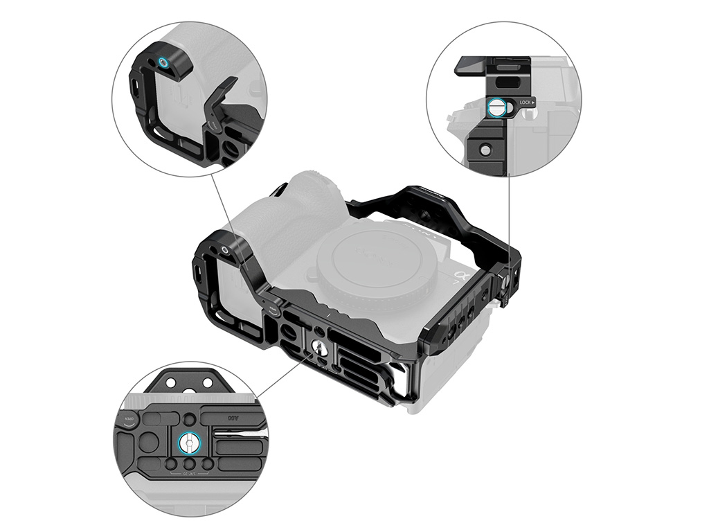 5599 Sony A7R V / A7 IV / A7S III Uyumlu Hawlock Kafes Kiti