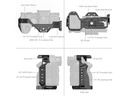 5599 Sony A7R V / A7 IV / A7S III Uyumlu Hawlock Kafes Kiti