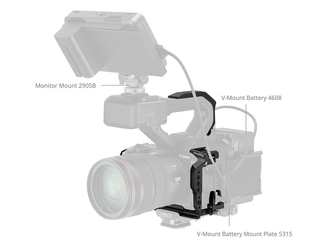 5657 Canon EOS C50 Uyumlu Kafes Kiti