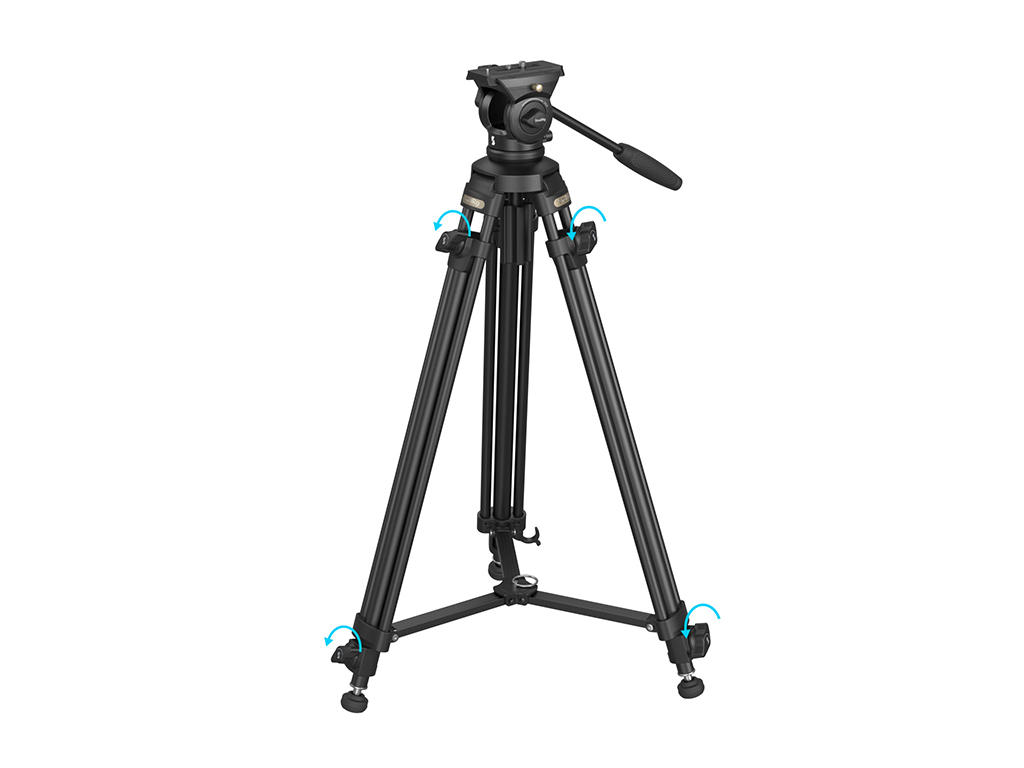 4684 AD50 Lite 10kg Taşıma Kapasiteli Video Tripodu