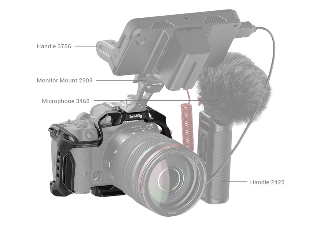 4003 Canon EOS R7 Black Mamba Kafes