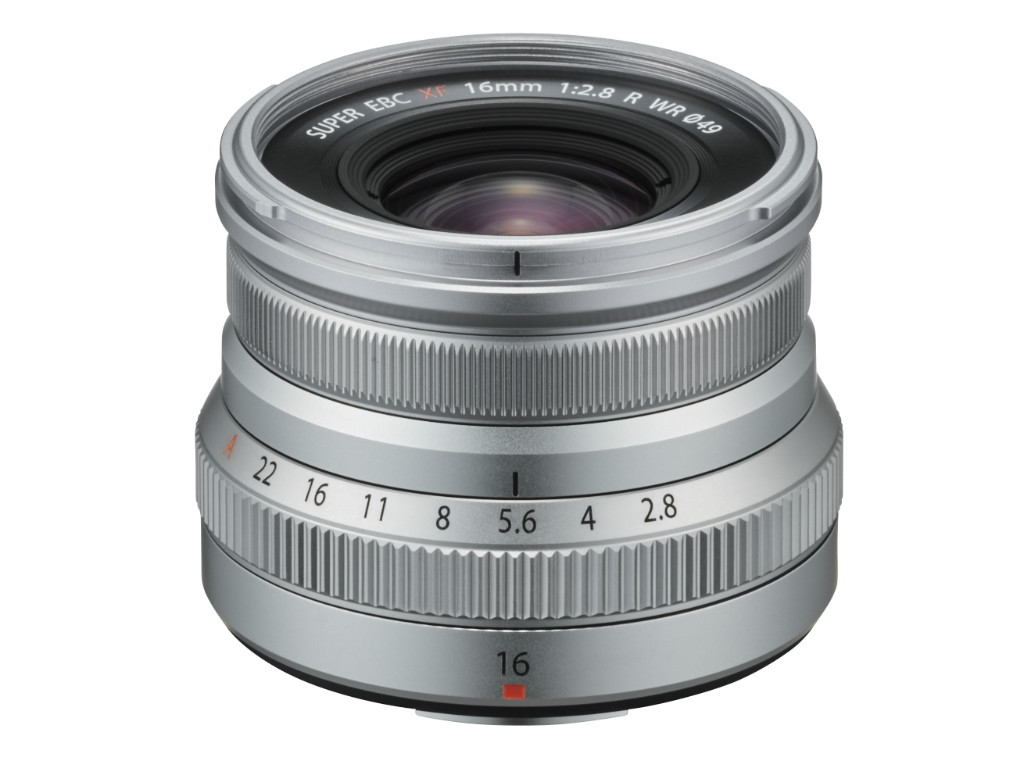 XF16mmF2.8 R WR Gümüş Objektif