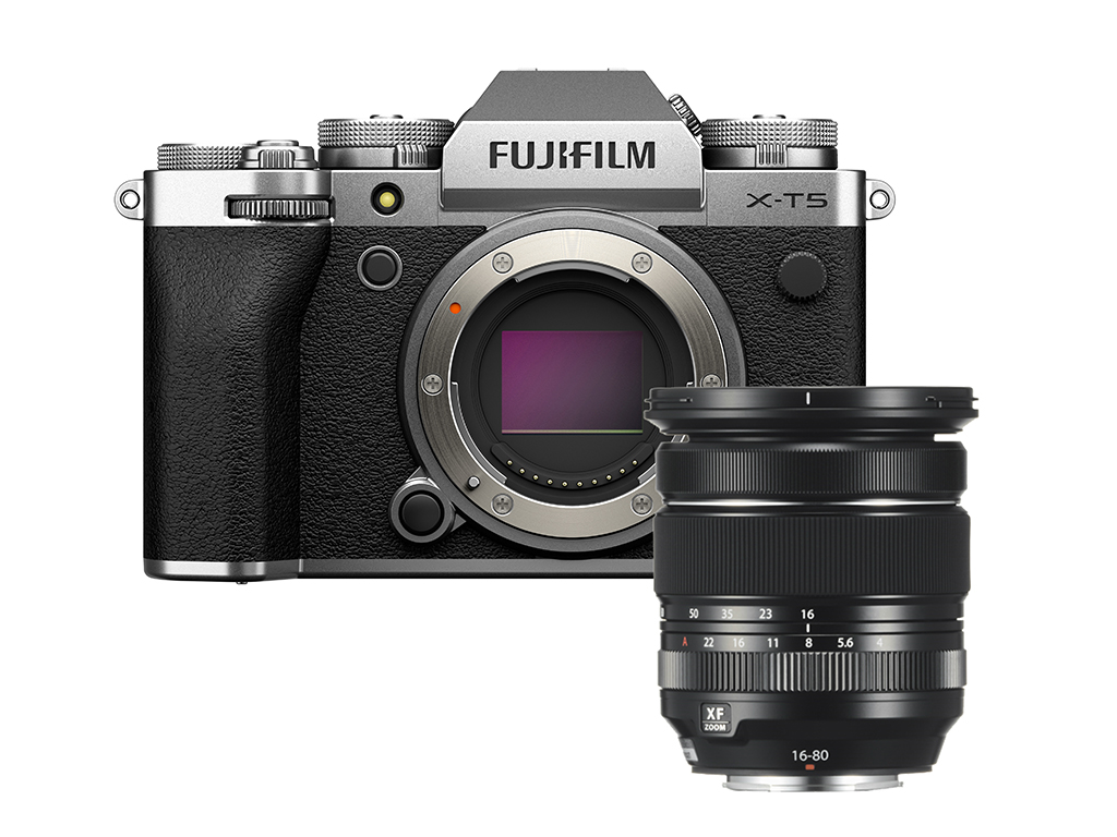 X-T5 Gümüş + XF16-80mm Kit