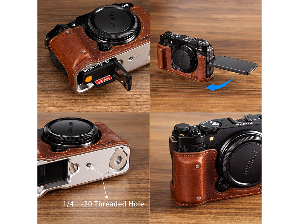 4880 Fujifilm X-M5 Yarı Çanta Kahverengi