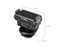 5436 DJI OSMO 5 / 4 / 3 için Hızlı Sökme Plakası