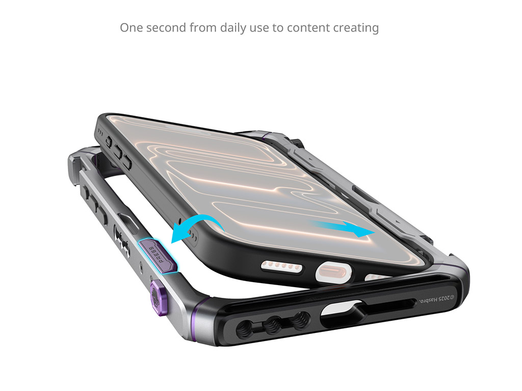 5585 Megatron Edition iPhone 17 Pro Uyumlu Dual Handle Kit