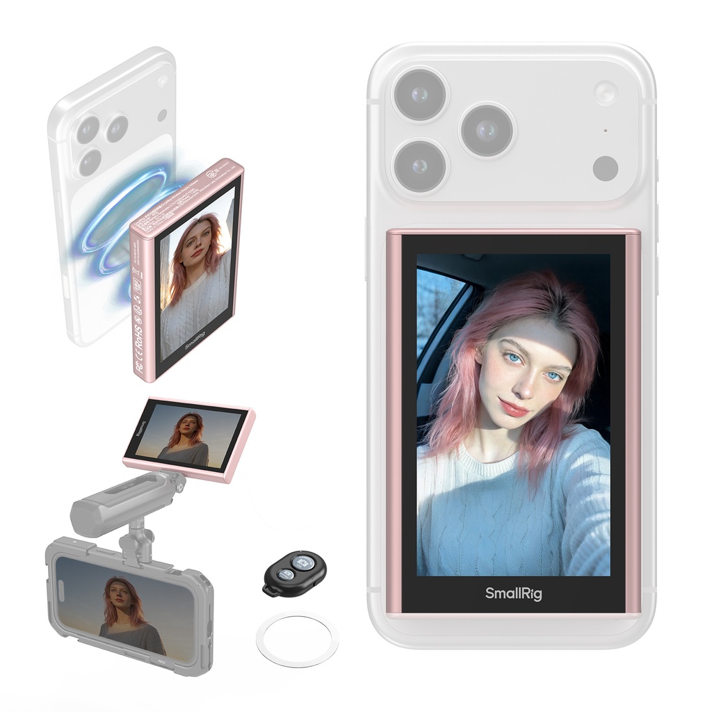 5746 Cep Telefonları ile Uyumlu Magsafe Kablosuz Selfie Monitörü
