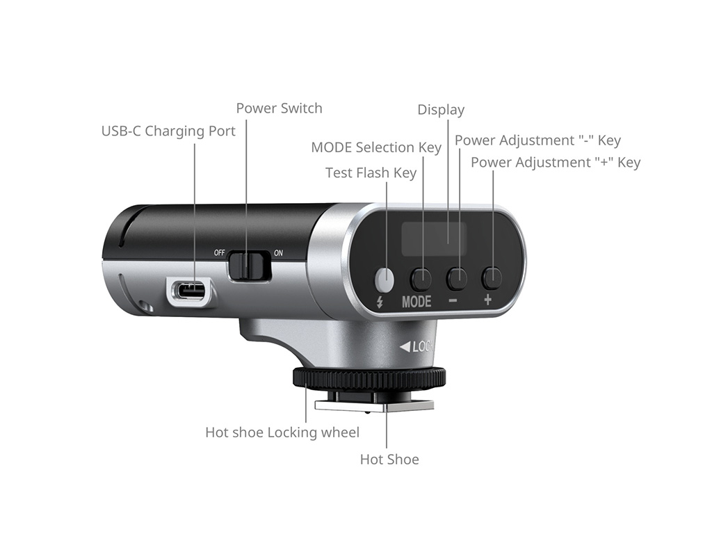 5818 RS20 Mini Speedlite Flaş