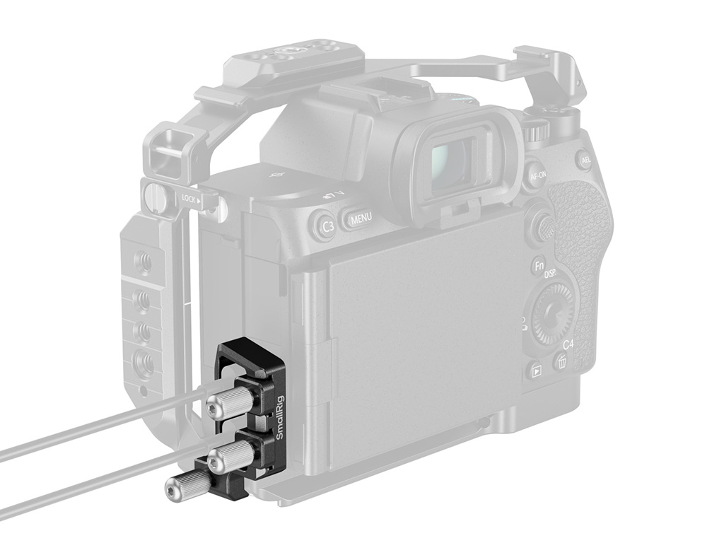 6062 Sony A7 V için Kafes Kablo Kelepçesi