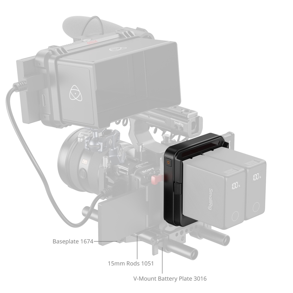 5536 NP-F Tipi Batarya Plakası ve 36w Şarj Aleti
