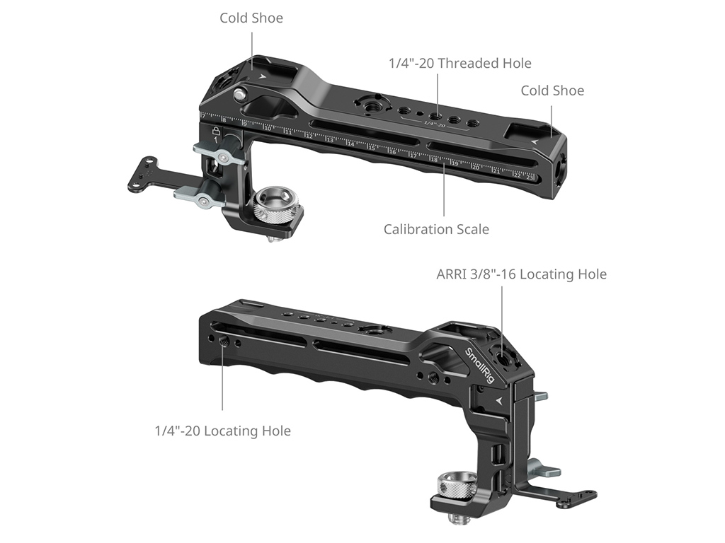 5236 ARRI Bağlantılı DJI Focus Pro Lidar Uyumlu Üst Tutma Kolu