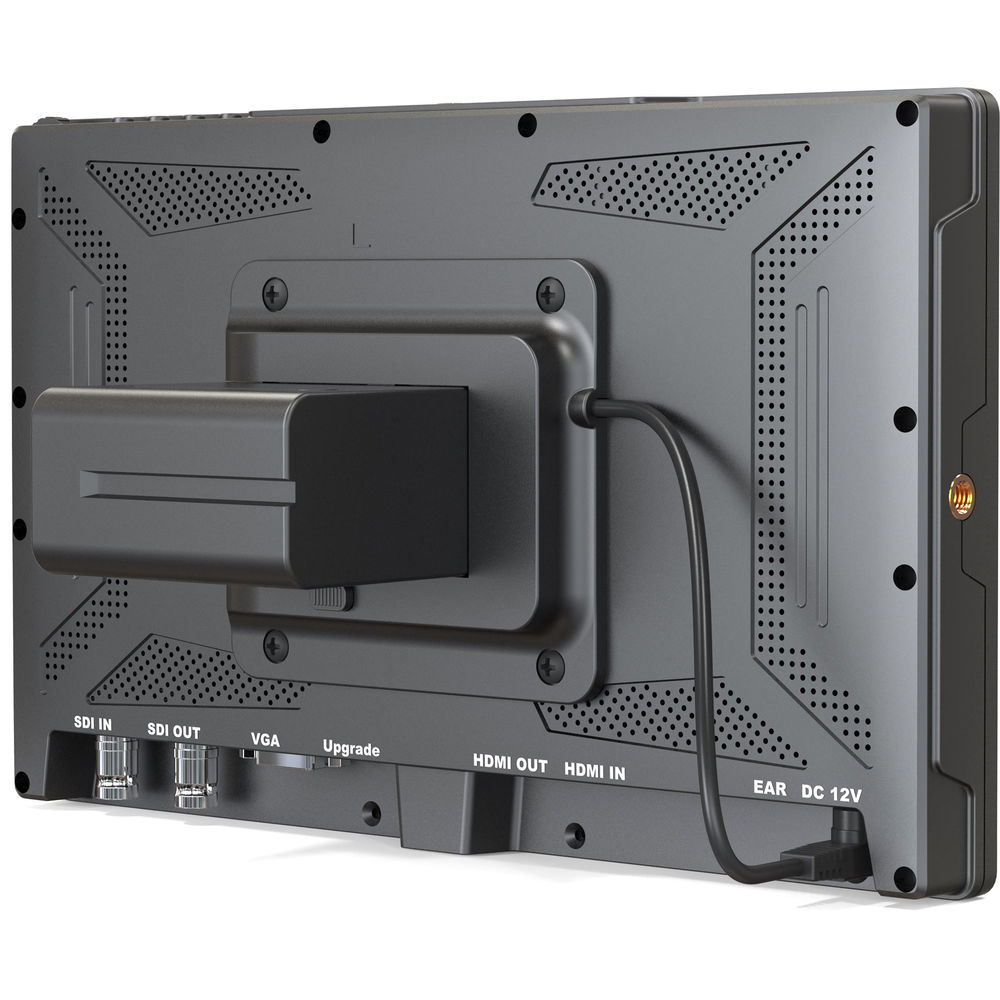 Lilliput A11 10.1" 4K HDMI ve 3G-SDI Kamera Monitörü (L Serisi Batarya Yuvalı)