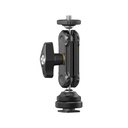 Ulanzi R098 Double Ball Head Magic Arm (1/4"-20 ve Cold Shoe)