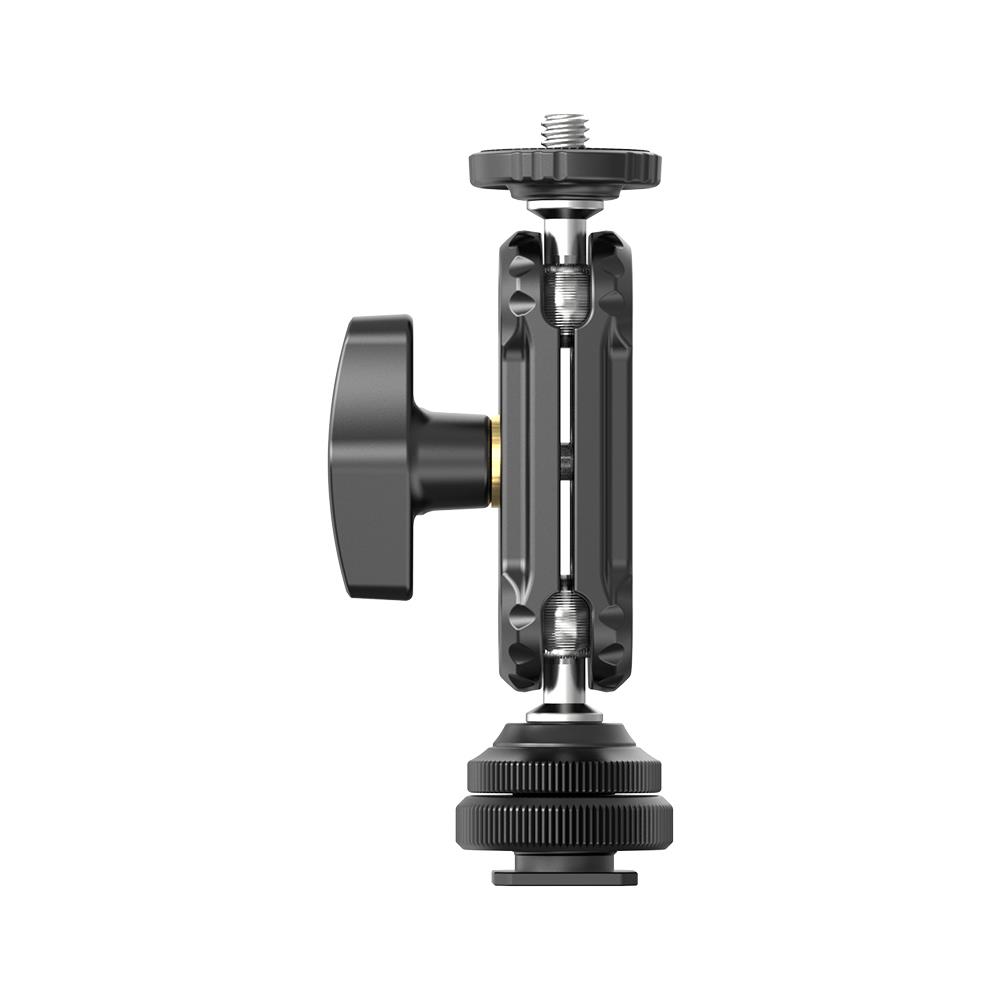 Ulanzi R098 Double Ball Head Magic Arm (1/4"-20 ve Cold Shoe)
