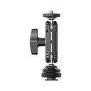 Ulanzi R098 Double Ball Head Magic Arm (1/4"-20 ve Cold Shoe)