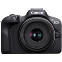 Canon EOS R100 RF-S 18-45mm + RF 75-300mm Çift Lens Kit Aynasız Fotoğraf Makinesi