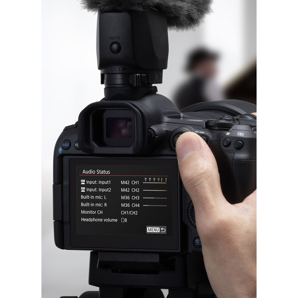 Canon EOS R5 Mark II RF 24-105mm F4 L Lens Kit Aynasız Fotoğraf Makinesi