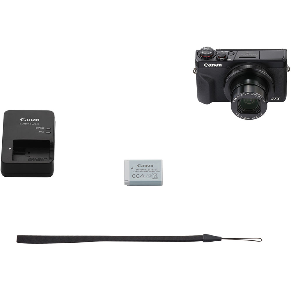 Canon PowerShot G7X Mark III Kompakt Dijital Kamera - Siyah