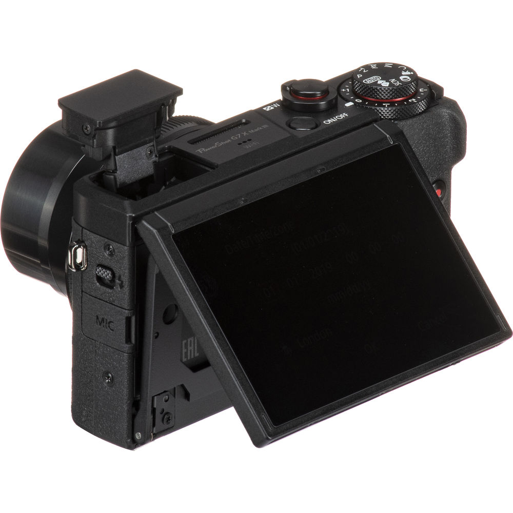 Canon PowerShot G7X Mark III Kompakt Dijital Kamera - Siyah