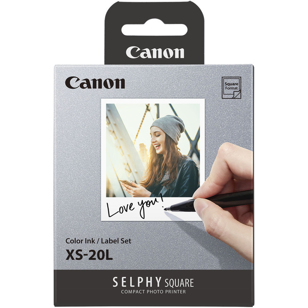 Canon SELPHY XS-20L Fotoğraf Kağıdı 20 Adet / 68x68mm