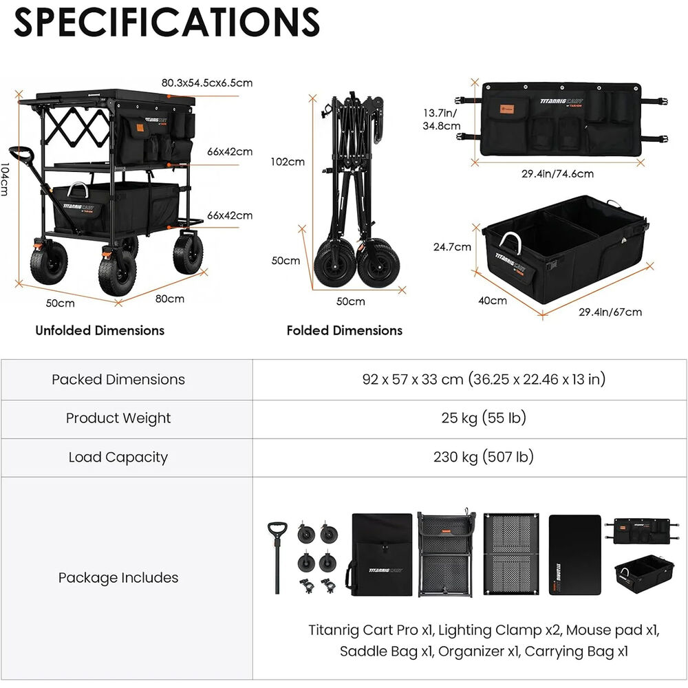 Tarion Titanrig Cart Pro