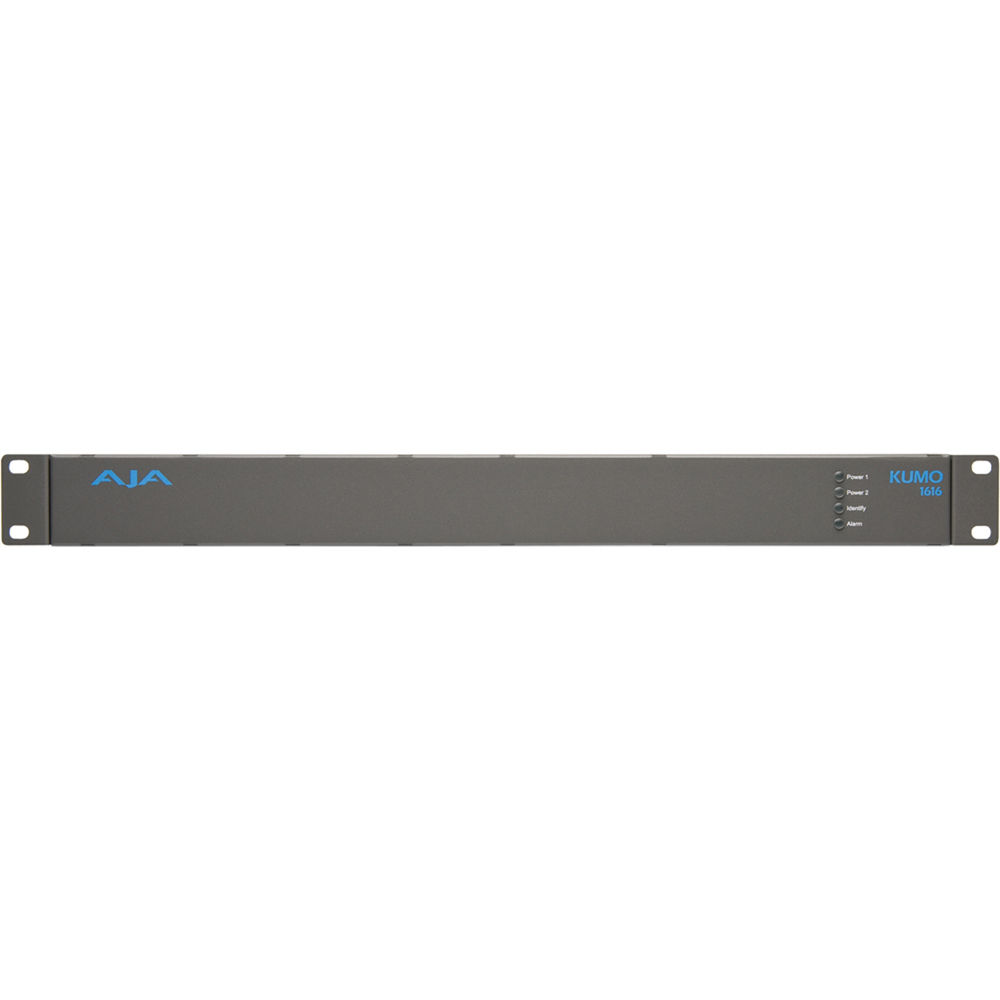 AJA KUMO 1616 Kompakt 16x16 3G-SDI Router (1U) / KUMO-1616