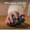 Logitech MX Ergo Kablosuz Konforlu Trackball Mouse (Siyah)