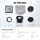 Freewell 1.5x Telephoto Lens for FUJIFILM X100 Series (Siyah)