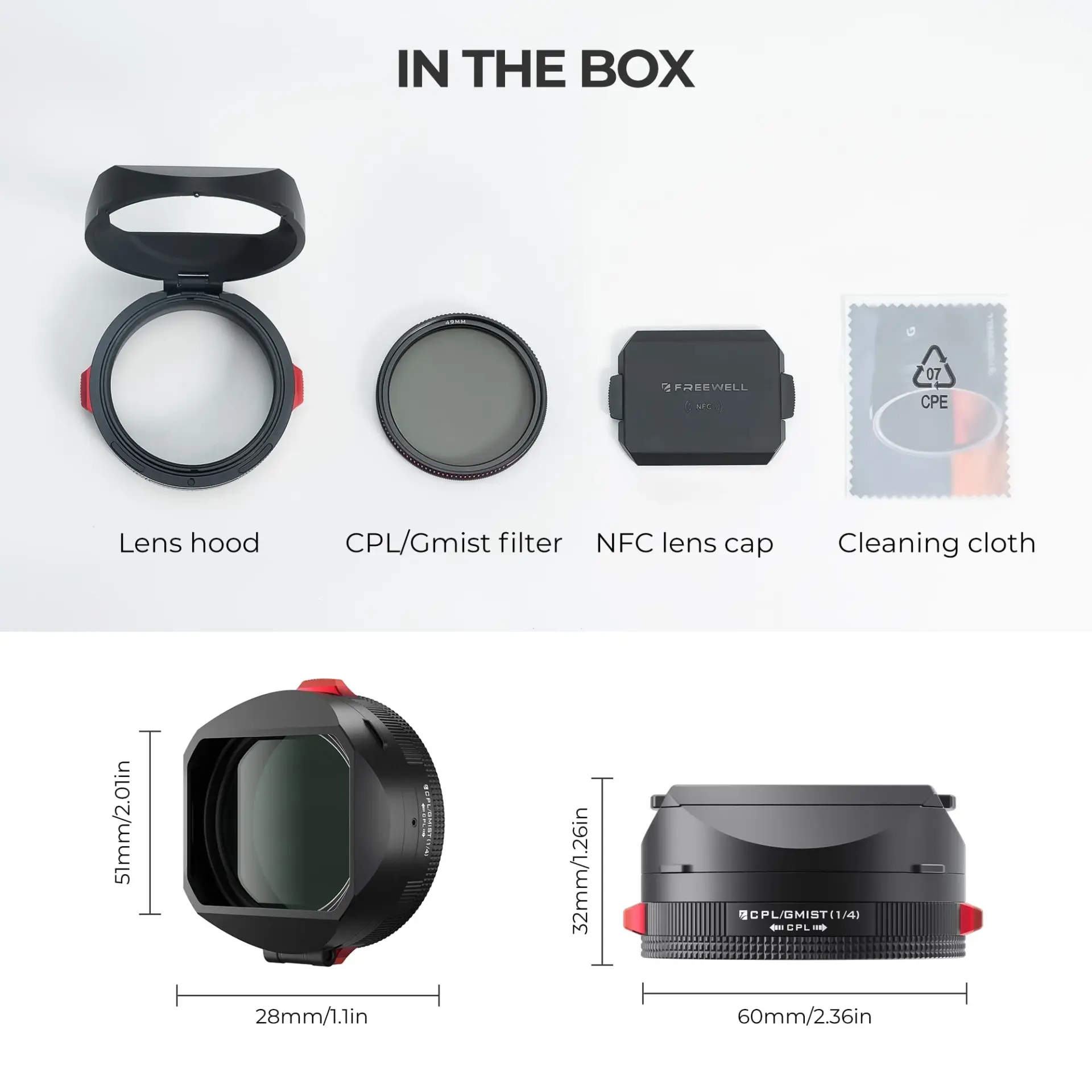 Freewell Fuji GFX100RF Real Lens Hood