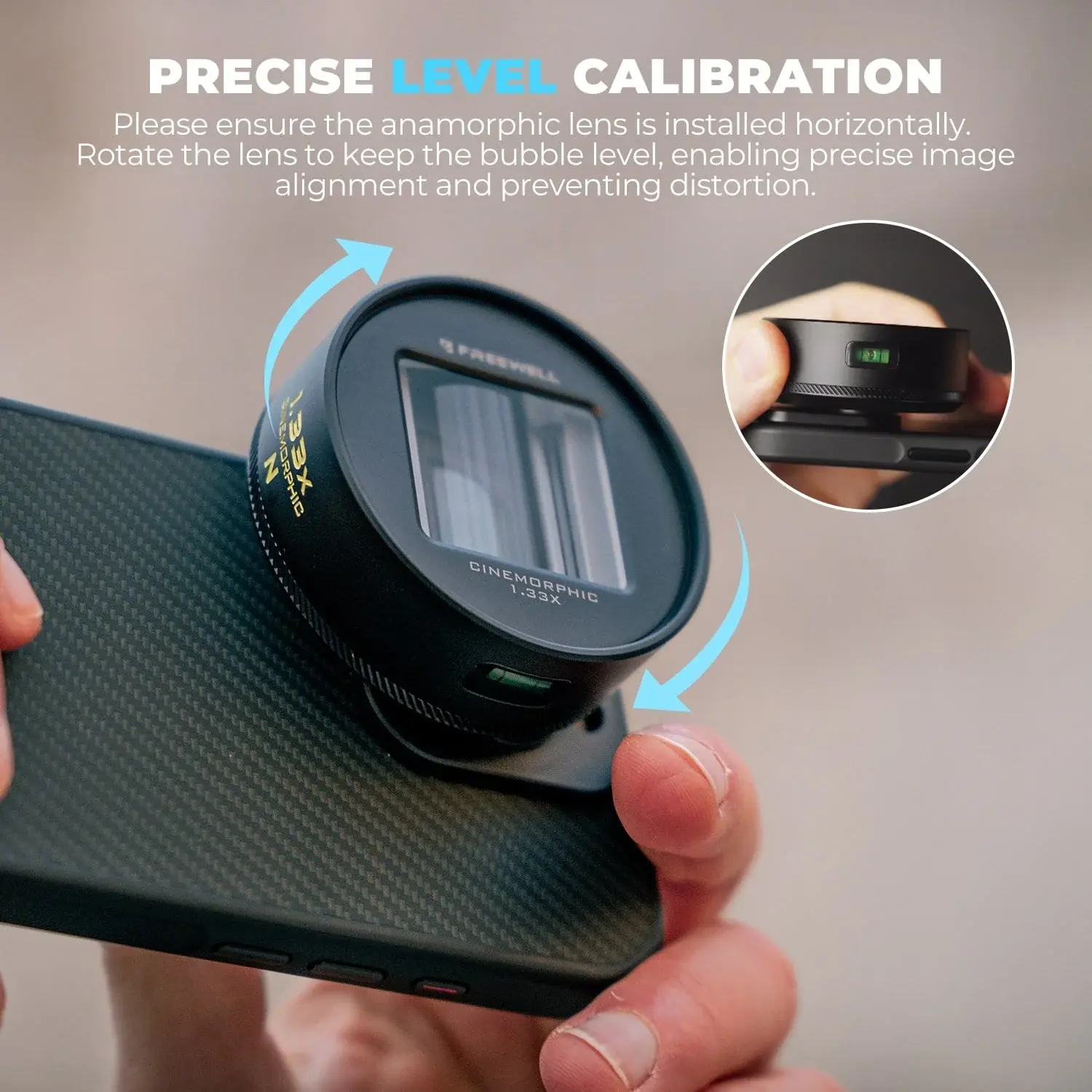 Freewell 1.33x Anamorphic Lens
